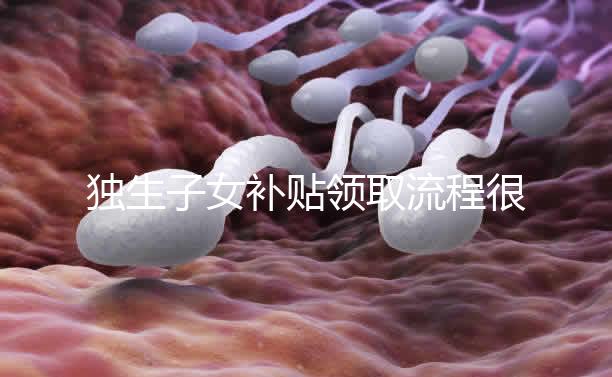 獨(dú)生子女補(bǔ)貼領(lǐng)取流程很簡(jiǎn)單，攜帶好相關(guān)證件是關(guān)鍵