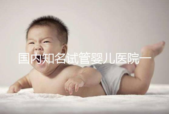 國內知名試管嬰兒醫院一覽