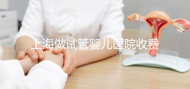 上海做試管嬰兒醫院收費大概多少錢？
